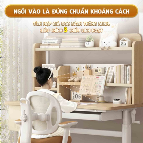 Bàn học sinh thông minh Htdkids LX120
