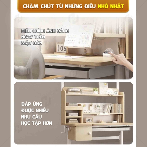 Bàn học sinh thông minh Htdkids LX120