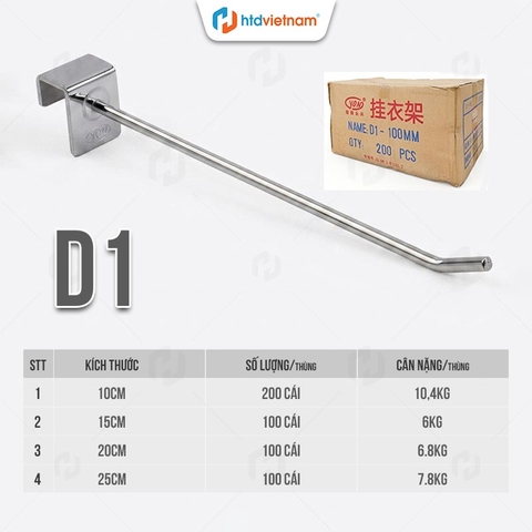 Móc treo phụ kiện đơn D1