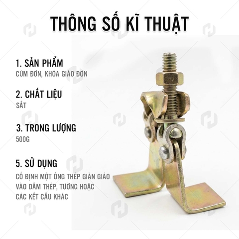 Cùm Đơn - Khóa Giáo Đơn