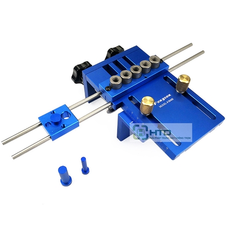 Bộ cữ định vị khoan lỗ chốt trên gỗ - dụng cụ làm mộc