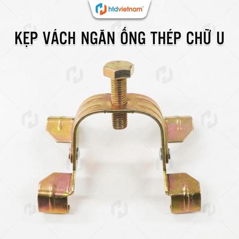 Kẹp Vách Ngăn Ống Thép Chữ U Ø48