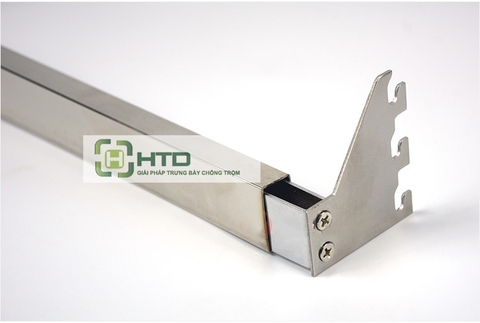Cốc đỡ gắn thanh ray làm kệ treo quần áo