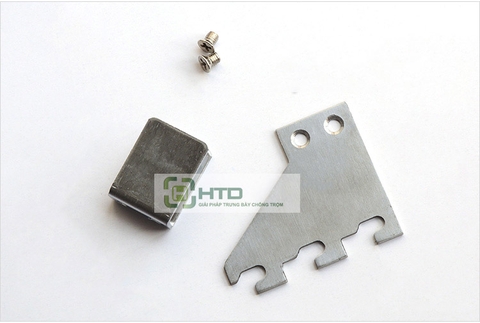 Cốc đỡ gắn thanh ray làm kệ treo quần áo