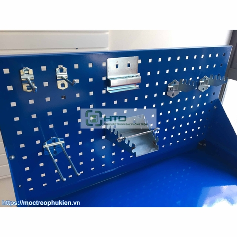 Bộ kệ treo dụng cụ sửa chữa có bánh xe