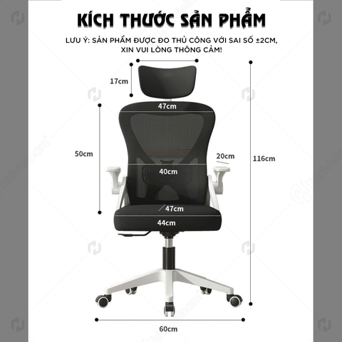 Ghế văn phòng giá rẻ HTD-V1, Vải lưới tựa đầu 3D thoáng khí, tăng giảm chiều cao linh hoạt