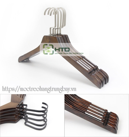 Móc gỗ treo quần áo MG-B001