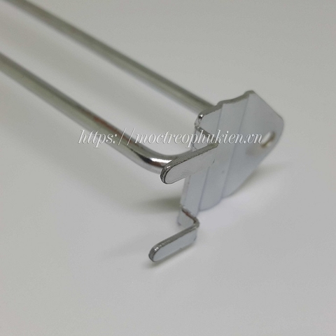 Móc treo đôi MT-T008 | Móc treo phụ kiện dạng cài tấm lỗ