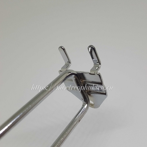 Móc treo đôi MT-T008 | Móc treo phụ kiện dạng cài tấm lỗ