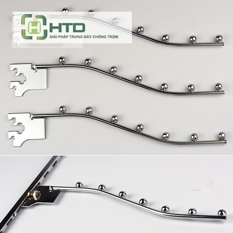 móc treo quần áo gắn rãnh cài