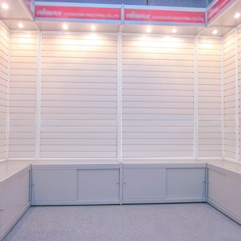 Nẹp cho tấm nhựa slatwall PVC