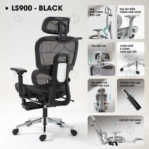 Ghế Văn Phòng Công Thái Học HTD-LS900