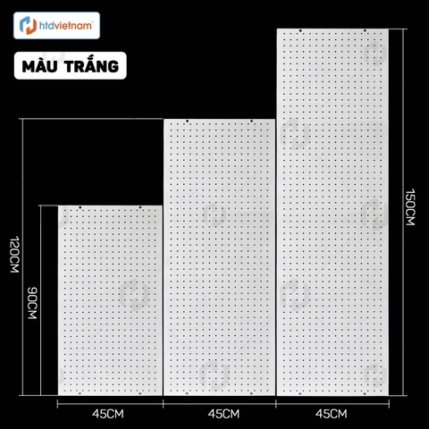 Tấm thép đục lỗ treo dụng cụ, phụ kiện