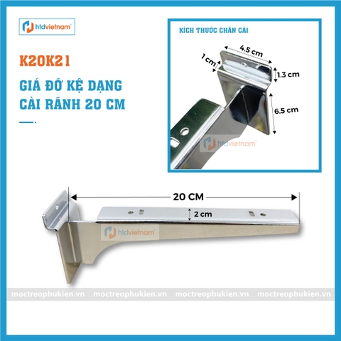 Giá đỡ kệ dạng cài rãnh