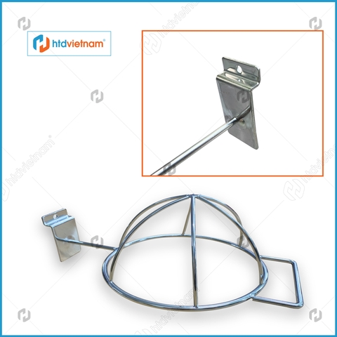Giá kệ trưng bày mũ nón bằng inox
