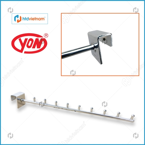 Móc treo quần áo inox dạng vấu D24