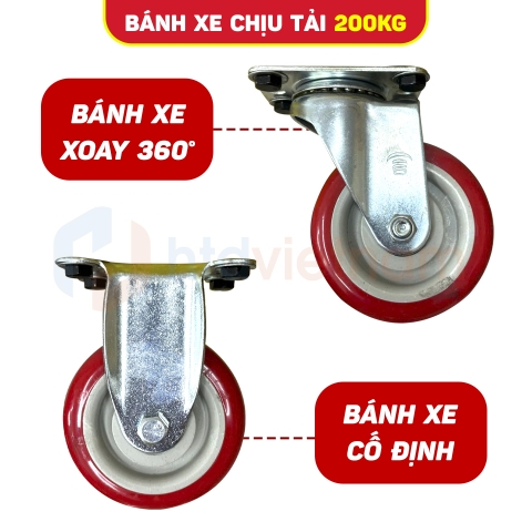 Xe đẩy hàng tay gập HTD