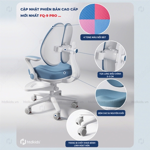 Phụ Kiện Ghế Chống Gù Lưng FQ9, FQ9 Pro