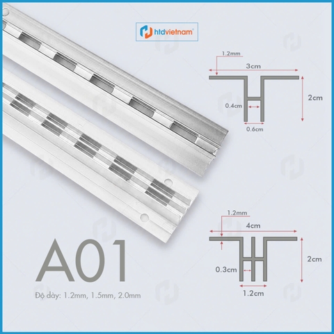 Thanh ray gắn tường HTD-A01