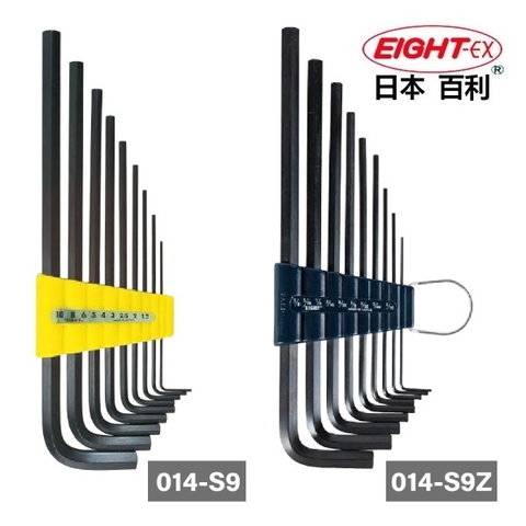 Bộ lục giác đầu bằng EIGHT 014-S9