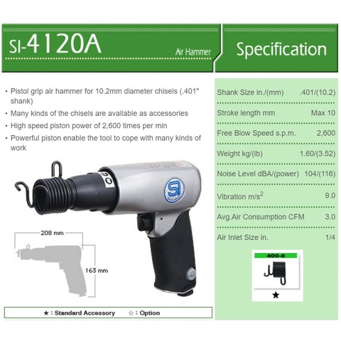 Máy đục Shinano SI-4120A