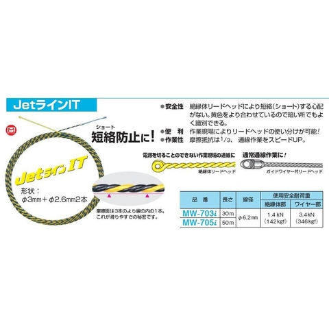 Dây mồi luồn dây điện 30m Marvel MW-7030