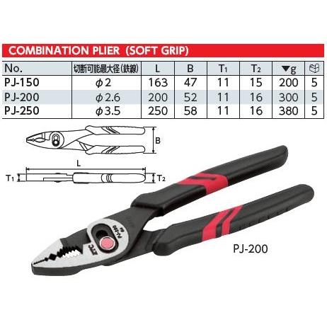 Kìm giữ 2 lỗ KTC PJ-150