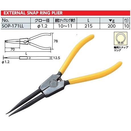 Kìm mở phanh KTC SOP-171LL