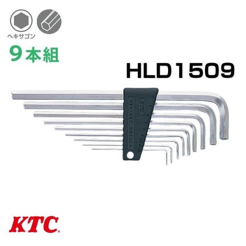 Bộ lục giác chìm KTC HLD1509