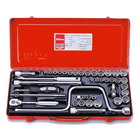 Bộ đầu khẩu Koken 3/8 inch 3201AMW