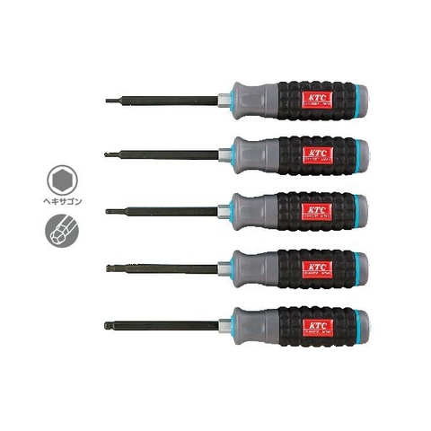 Bộ tô vít lục giác chìm đầu bi KTC TD1HBP5