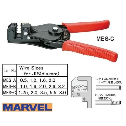 Kìm tuốt dây điện Marvel MES-C