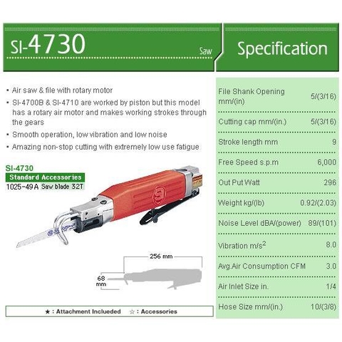 Máy cưa khí Shinano SI-4730