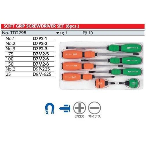 Bộ tô vít KTC TD2798