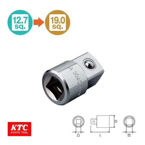 Đầu chuyển 1/2 ra 3/4 BA3040