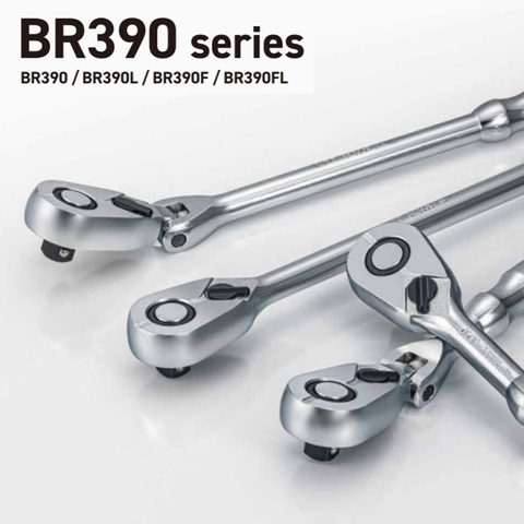 Tay vặn ốc tự động 90 răng KTC BR390