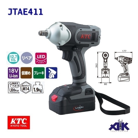 Súng bắn bu lông pin KTC JTAE411A