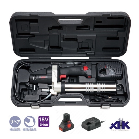 Súng bơm mỡ dùng pin KTC JTAE911