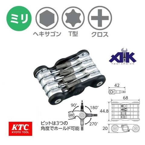 Bộ lục giác chìm HLM08