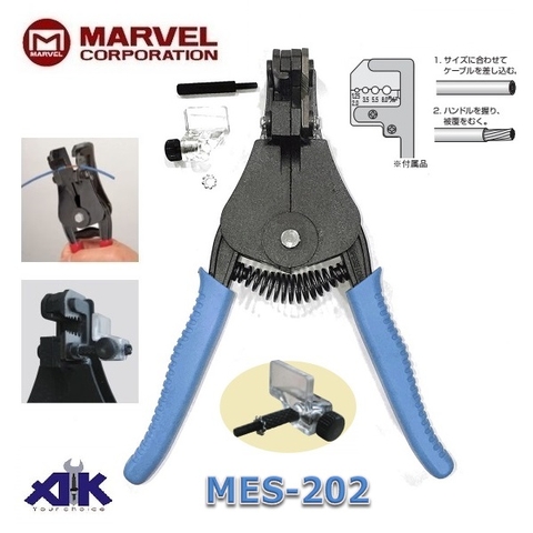 Kìm tuốt dây điện Marvel MES-202