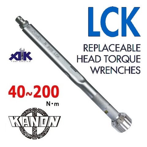 Cờ lê lực đầu rời 40-200Nm Kanon N200LCK