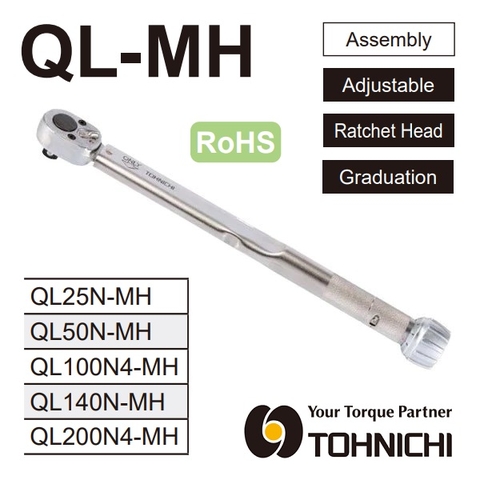 Cờ lê xiết lực Tohnichi QL-MH