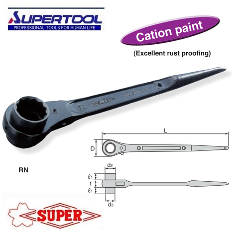 Cờ lê đuôi chuột Super dòng RN