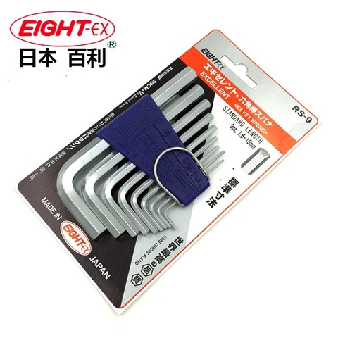 Bộ lục giác chìm đầu bằng EIGHT RS-9