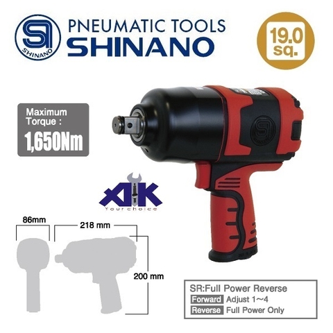 Súng hơi bắn ốc 3/4 Shinano SI-1550SR
