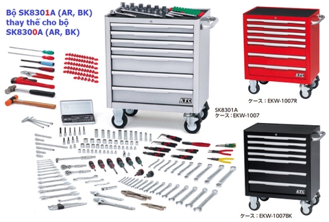 Bộ dụng cụ KTC SK8301AR