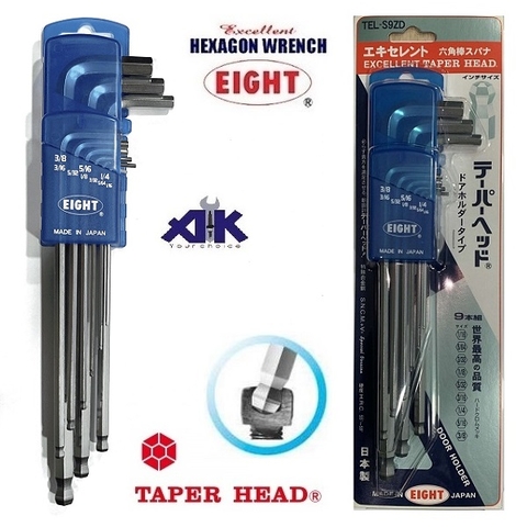 Bộ lục giác hệ inch Eight TEL-S9ZD