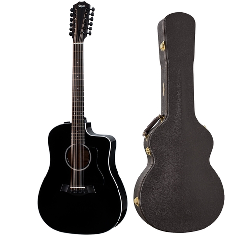 Đàn Guitar Taylor 250CE BLK DLX