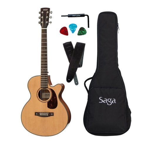 Đàn Guitar Saga SA830C Acoustic