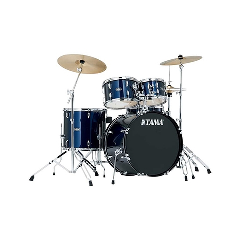 TAMA SG52KH6-DB Stagestar 5-Piece Drum Kit w/ Hardware+Throne, Dark Blue